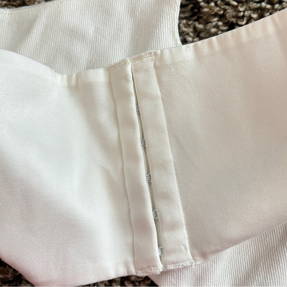 NWT • Skims • Bridal Lingerie Square Neck Corset Top • Marble • Medium - Picture 6 of 8